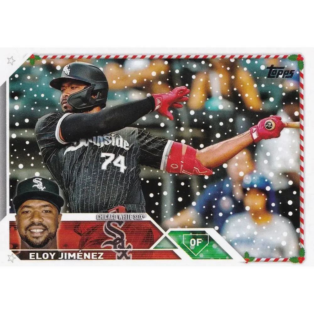2023 Topps Holiday Eloy Jimenez H167 Chicago White Sox